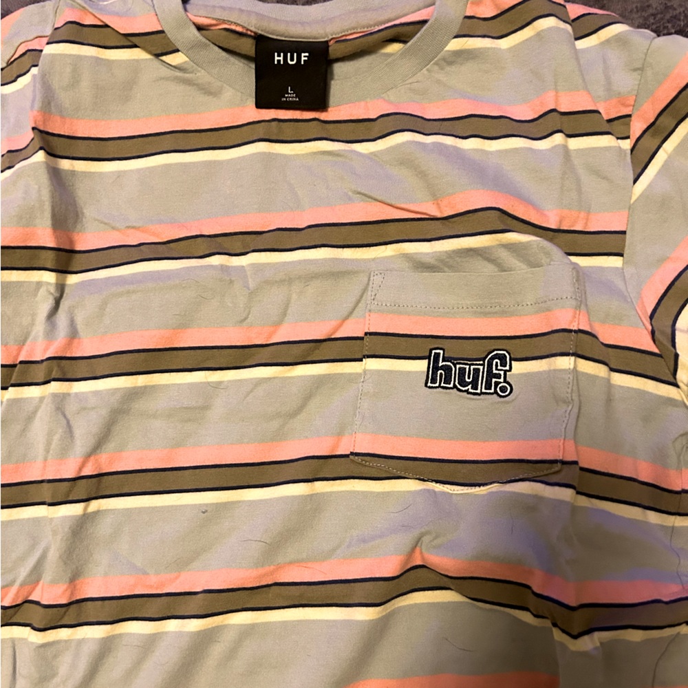 Huf striped t-shirt